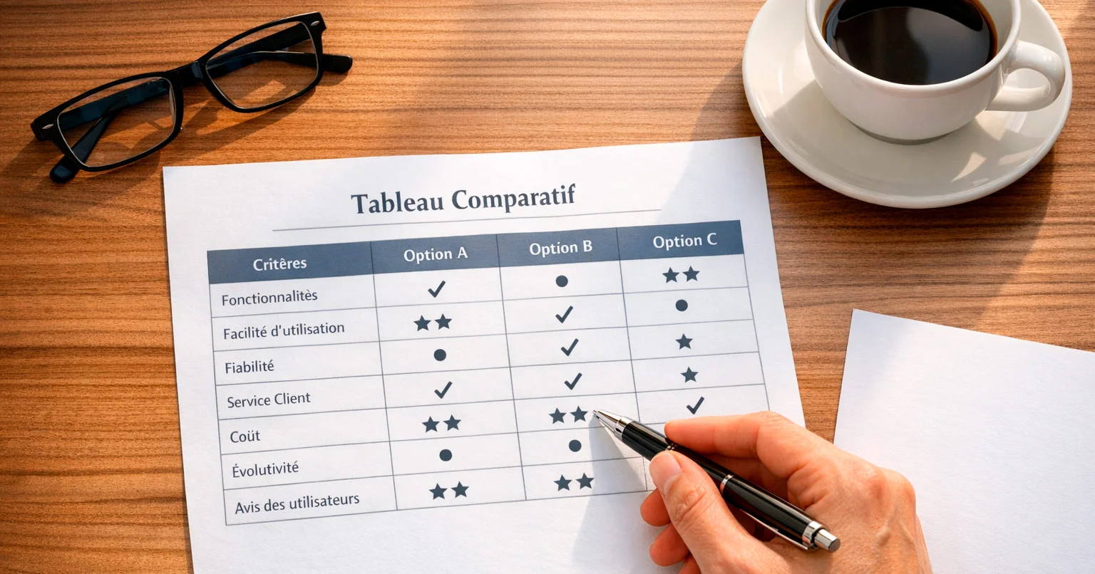 Document de synthèse comparative avec évaluation des différentes plateformes de paris tennis